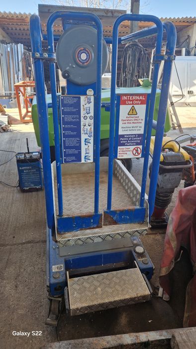 Manual nacela lucru ridicare la manivela circulara