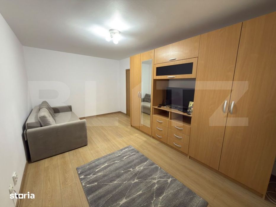 Garsoniera de inchiriat, 38 mp, zona Vest