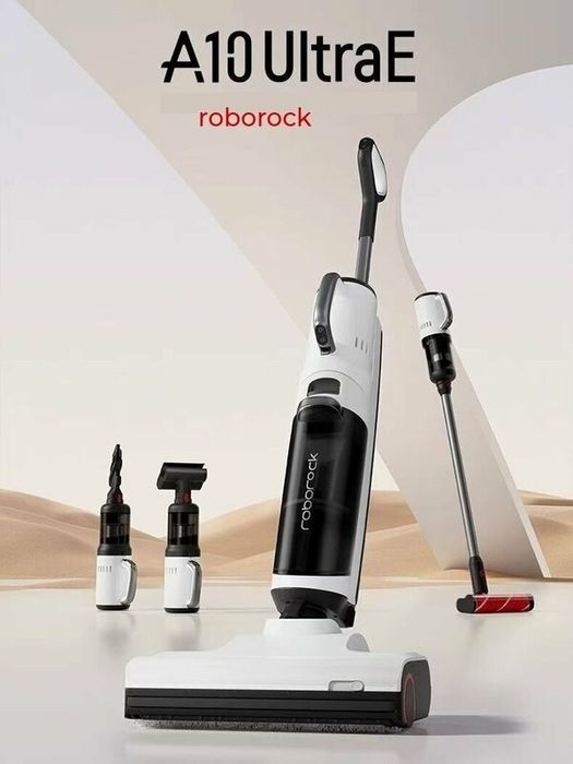 Вертикальный моющий пылесос 5 в 1 Roborock A10 Ultra E