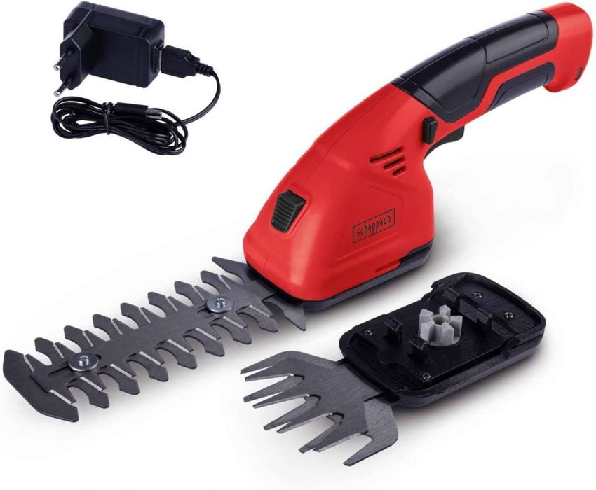 Акумулаторна ножица за трева и храсти 2 в 1 -Scheppach GHS