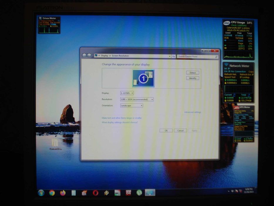 Monitor vitage retro LG Flatron L1718S 17 inch VGA
