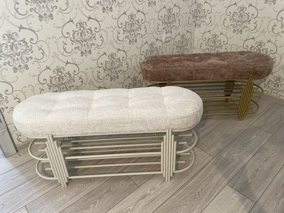 Обувница-пуфик. Yumshoq mebel. Pufik. Banketka