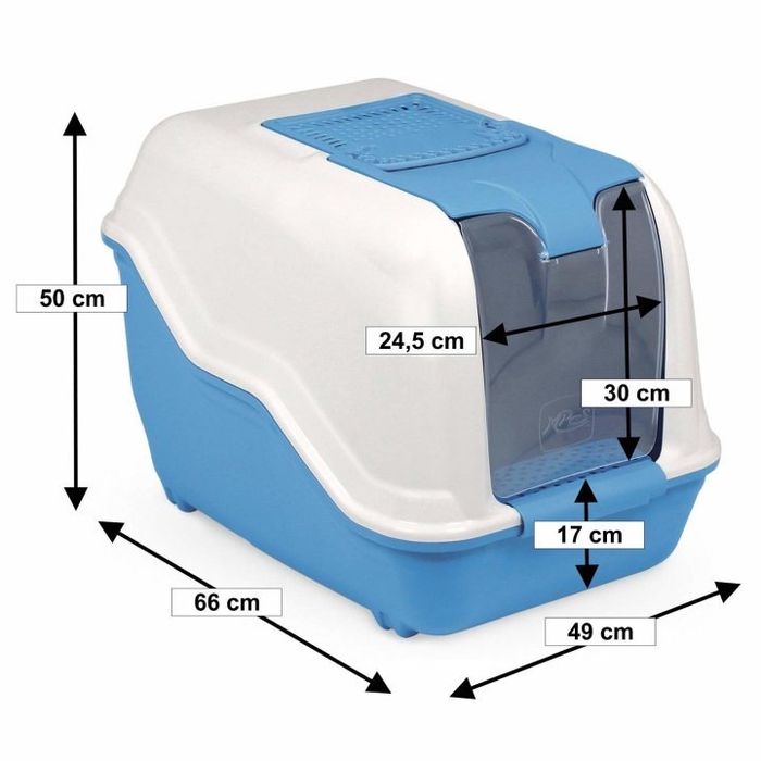 Котешка Тоалетна Различни Цветове - 66 x 49 x 50 см