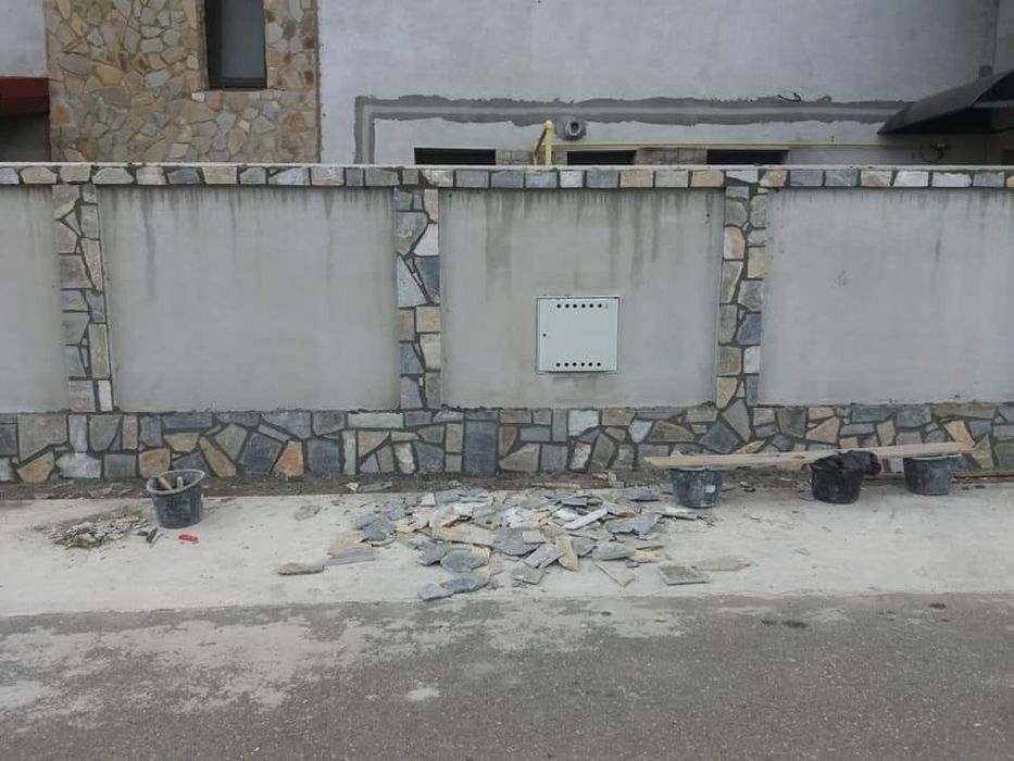 Piatra naturala de munte de Grecia 100%. Lucrez în toată Țara