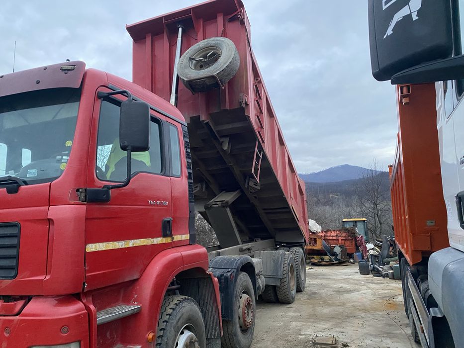 Vand man tgs 6x4  si 8x4 bascula