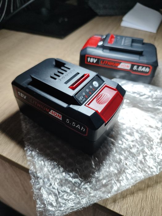 ПРОМО !  Einhell 2 бр Комплект 18 V 5.5 Ah акумулаторни батерии !
