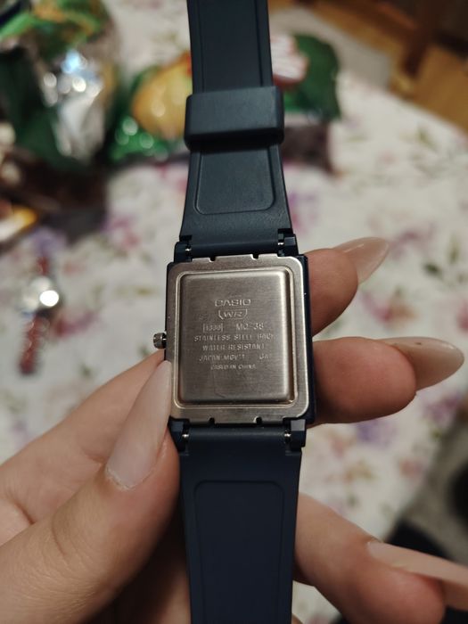 Дамаки часовник casio MQ-38 със силиконова каишка