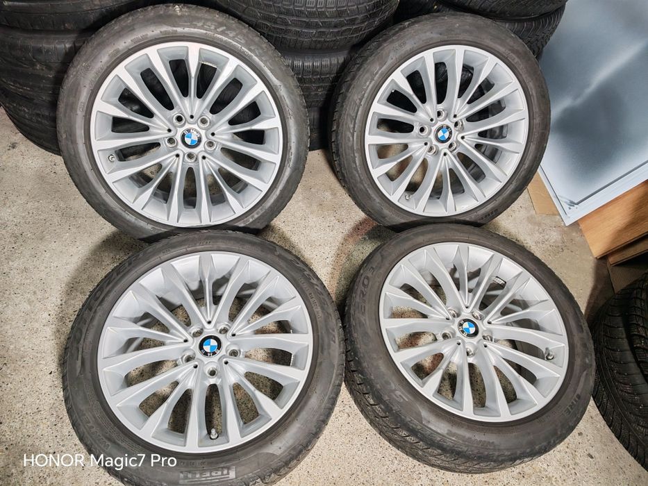 Jante originale BMW G30 G31 G20 G21 245 45R18 Pirelli iarnă 2021