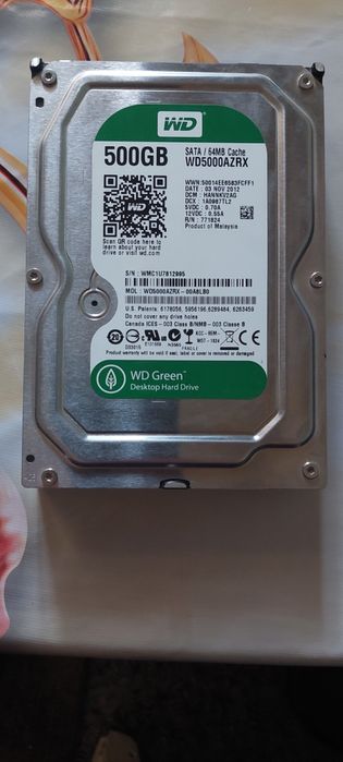 Жёсткие диски Seagate, Samsung, WD.