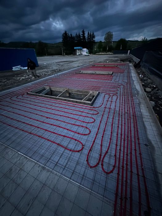 Pardoseli  din   beton  elicopterizate