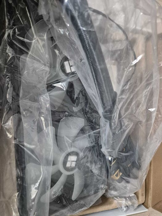 Cooler CPU Lichid Thermalright Frozen Warframe 280 Black ARGB LCD 2.4'