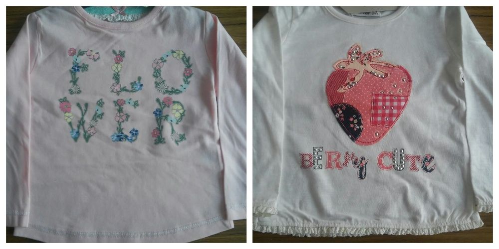 Блузи, 100% памук - размер 12-18 месеца