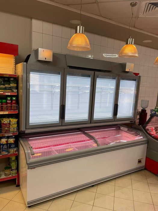 Dulap plus Lada Congelare sadu Refrigerarea/ 2,10m/ AHT Austria
