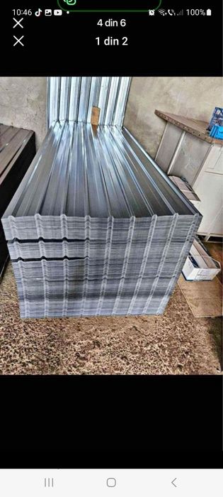 Tabla cutata de acoperiș și gard