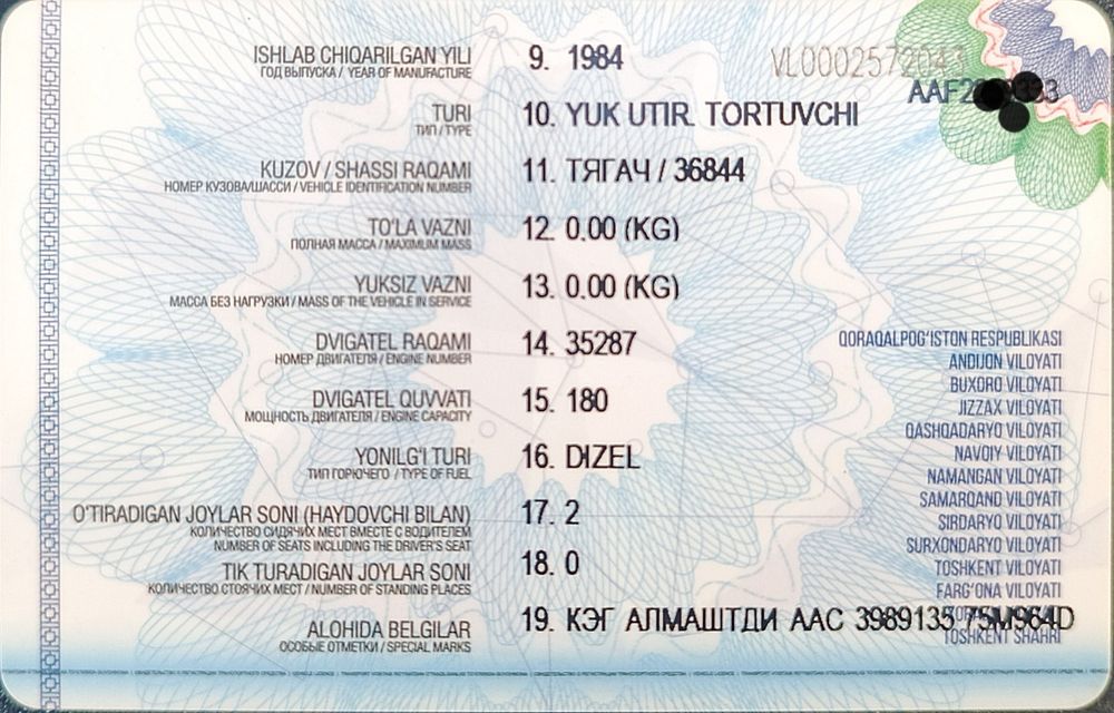 Srochni sotiladi Maz shalanda