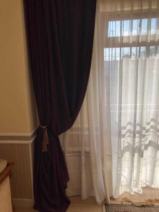 Шторы и тюль б/у