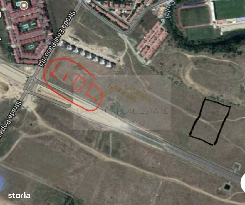 Vanzare -Teren- 25.000 mp -Voluntari-P+6E