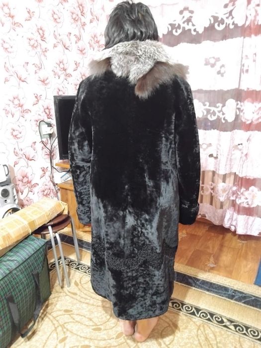 Шуба цигейковая натуральная