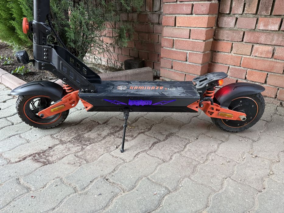 Trotineta KAMIKAZE K1PLUS, schimb cu bicicleta