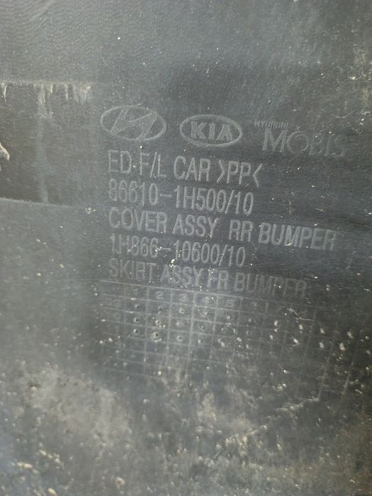 Bara spate Kia Ceed an 2008-2012