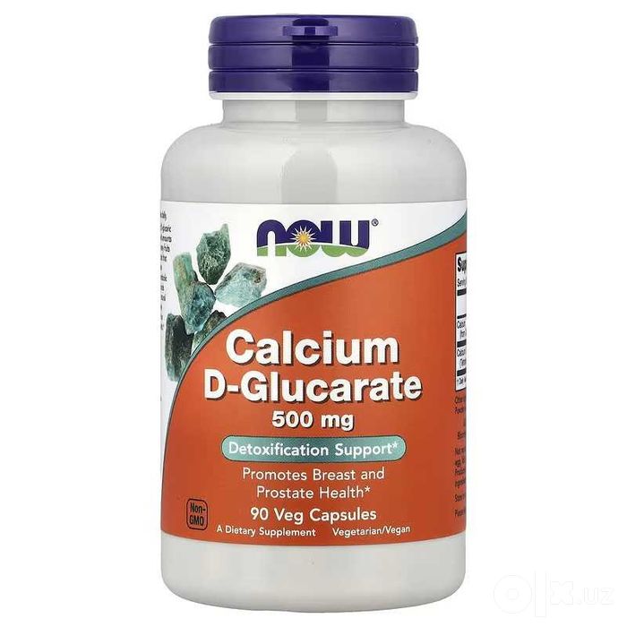 NOW Foods Calcium D-Glucarate D Glucarate  D-глюкарат кальция