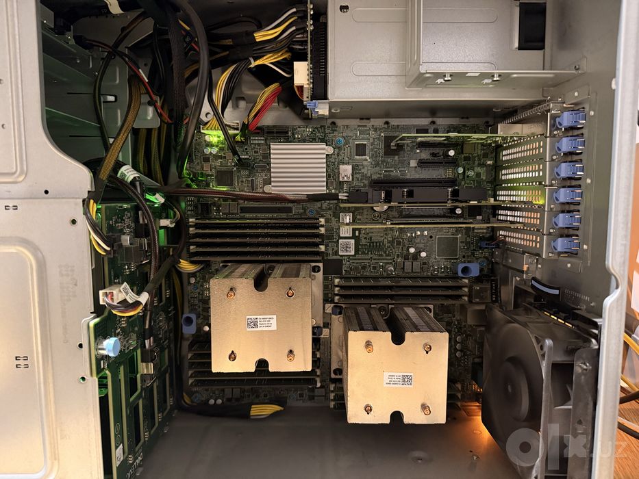 Server Dell EMC PowerEdge T440 — 2× Xeon/256GB RAM/27 TB Storage