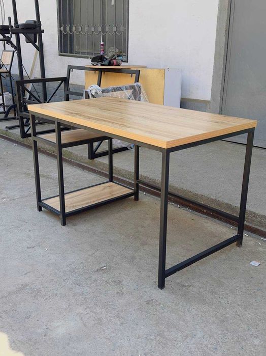 Компьютерный стол, железный, Loft mebel kompyuterni rabochi stol