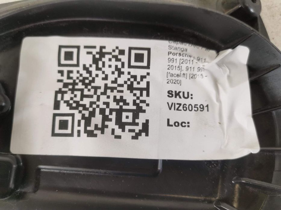 Capac Bec Far Stanga Porsche 911 991 2011 2012 2013 2014 2015, 911 991
