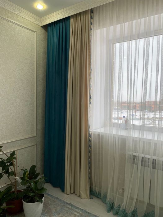 продам тюль+шторы