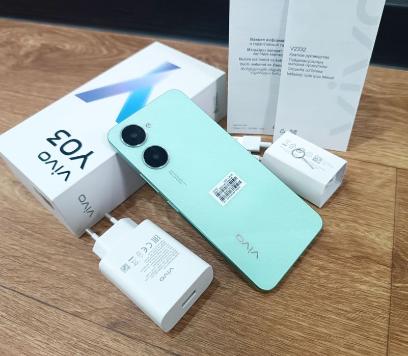 VIVO Y03 / 128ГБ в отличном состояний.