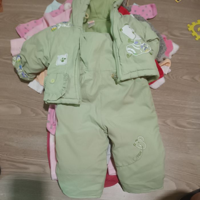 Лот зимни дрешки и Коледно костюмче 56-74р-р