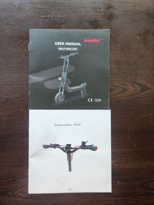 Kaabo, Wolf, King, 11,GTR,Black.ГАРАНЦИОНЕН