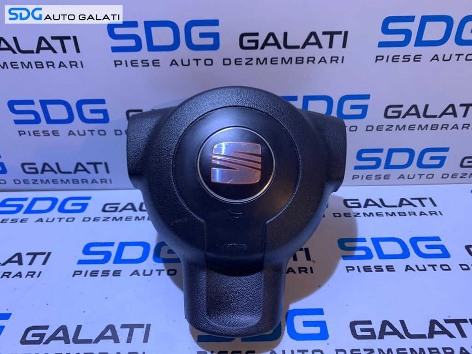 Airbag Volan Seat Ibiza MK 4 6L 6L1 2002 - 2008 Cod 6L0880201Q 61848050B [D0647]