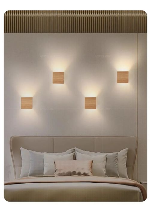 Aplica lampa metalica exterior interior auriu 6W NOU