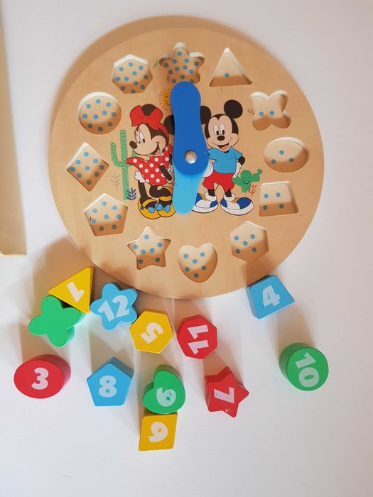 Pachet jucarii de lemn 2-3 ani Montessori