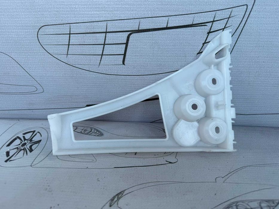 Suport Ghidaj Bara Spate Dreapta Smart ForTwo C453 / Renault Twingo 3 2014-2024 Cod OEM 850444604R (5C2)