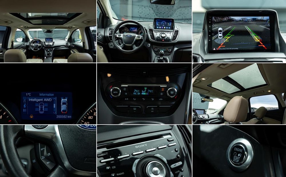 Ford kuga/Titanium/4x4/2.0 TDCI /180cp/Garantie/Rate