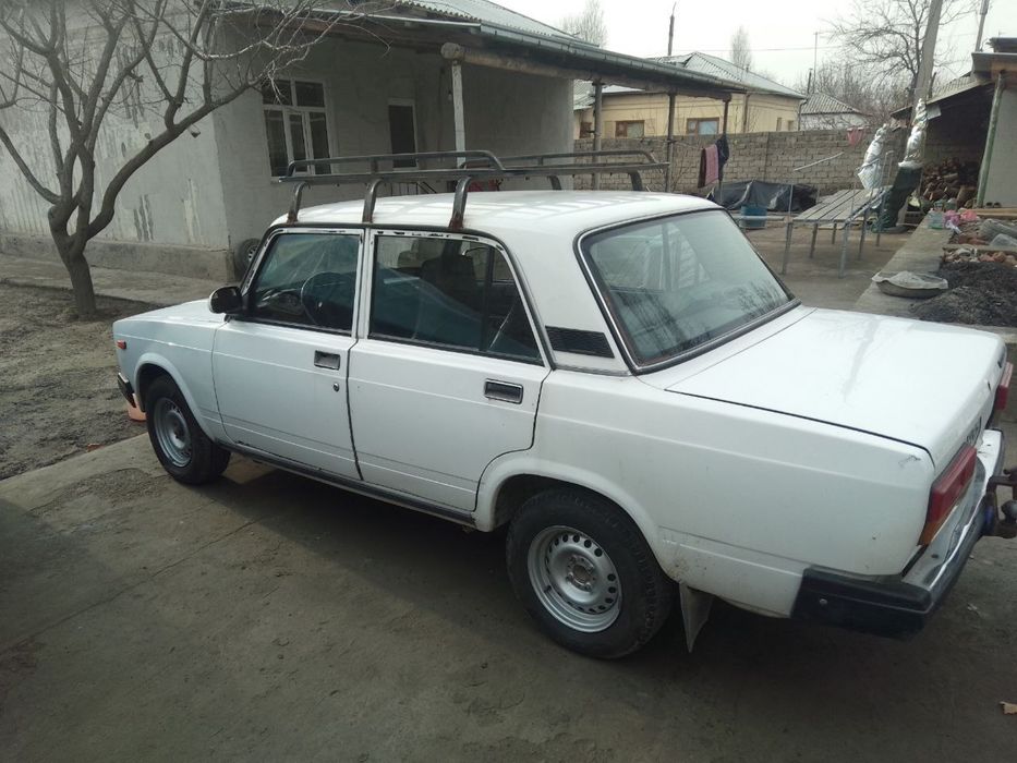 Vaz 2107 pritsep bilan (жигули с тележкой)