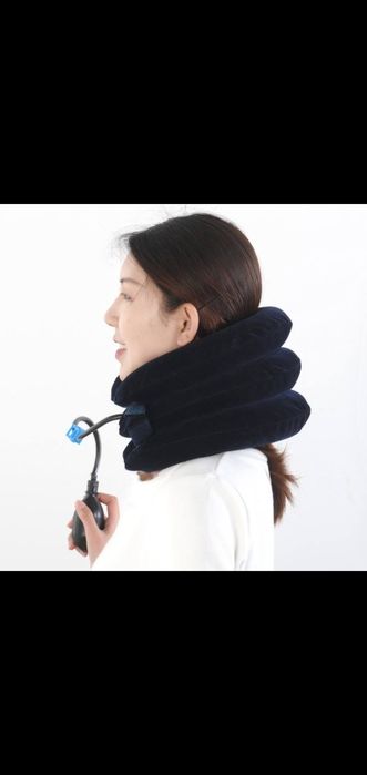 Вакуумный шейный корсет от грыжи и остеохондроза