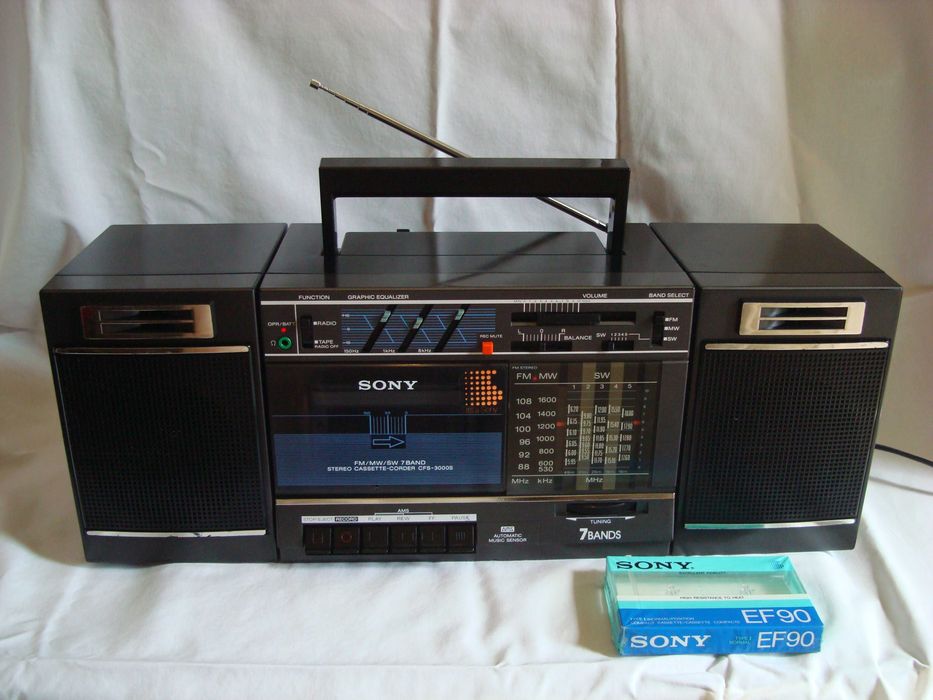 SONY CFS-3000 S. 1984 год. MADE IN JAPAN. Редкий .
