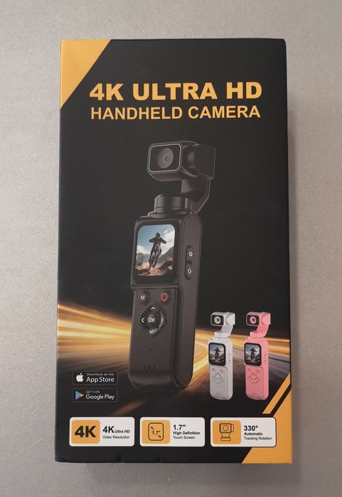 Camera 4K ULTRA HD handheld