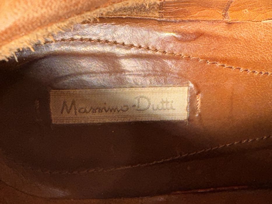 женские сапоги Massimo Dutti