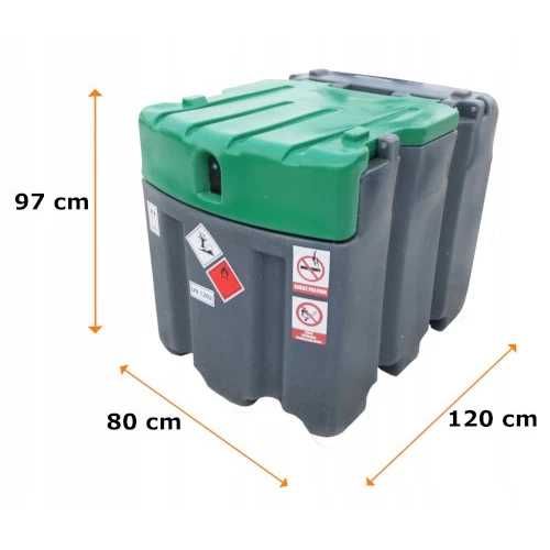 Мобилен резервоар за гориво с колонка без разходомер JFC - 600L