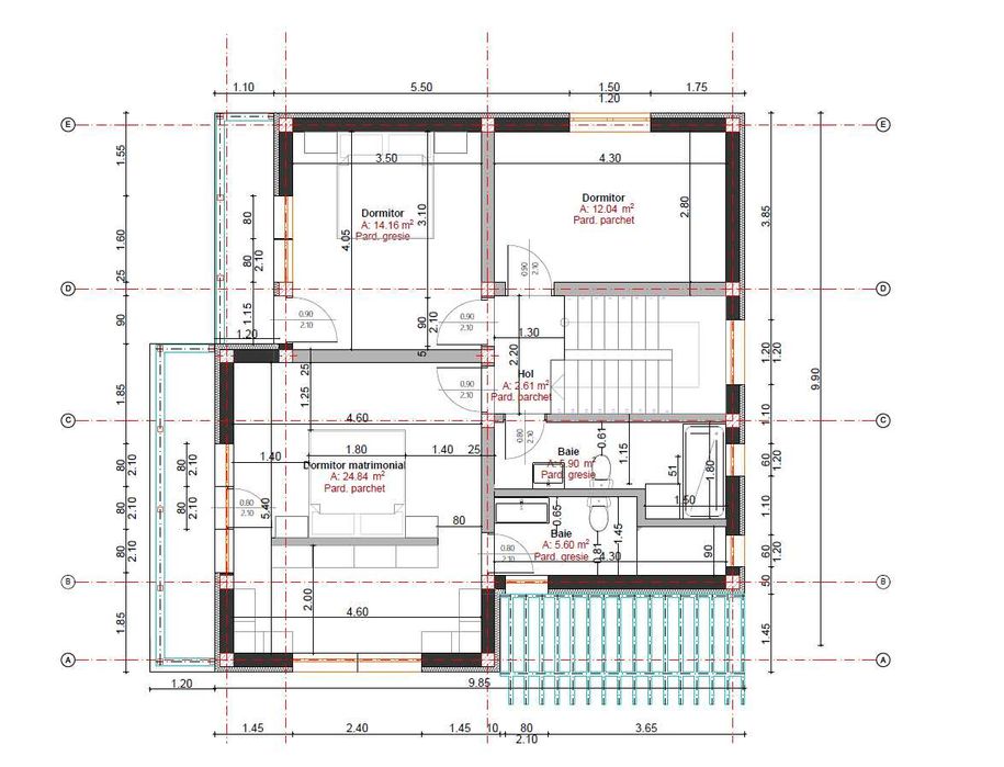 Casa/Vilă la Roșu, Sat Breazu, Comuna Rediu, Iași