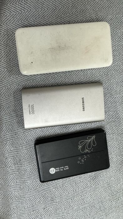 Павербанки Redmi, Samsung и жесткий диск