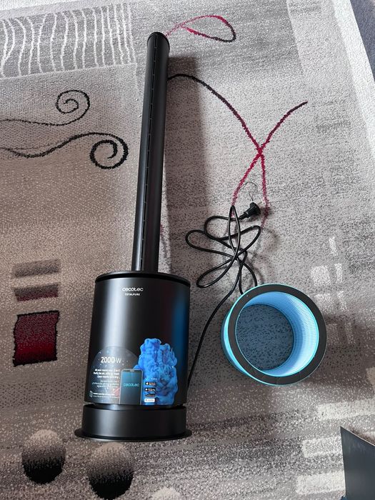Purificator de aer Cecotec TotalPure 3in1 Connected Max – Nou, WiFi, 2000W, filtru rezervă
