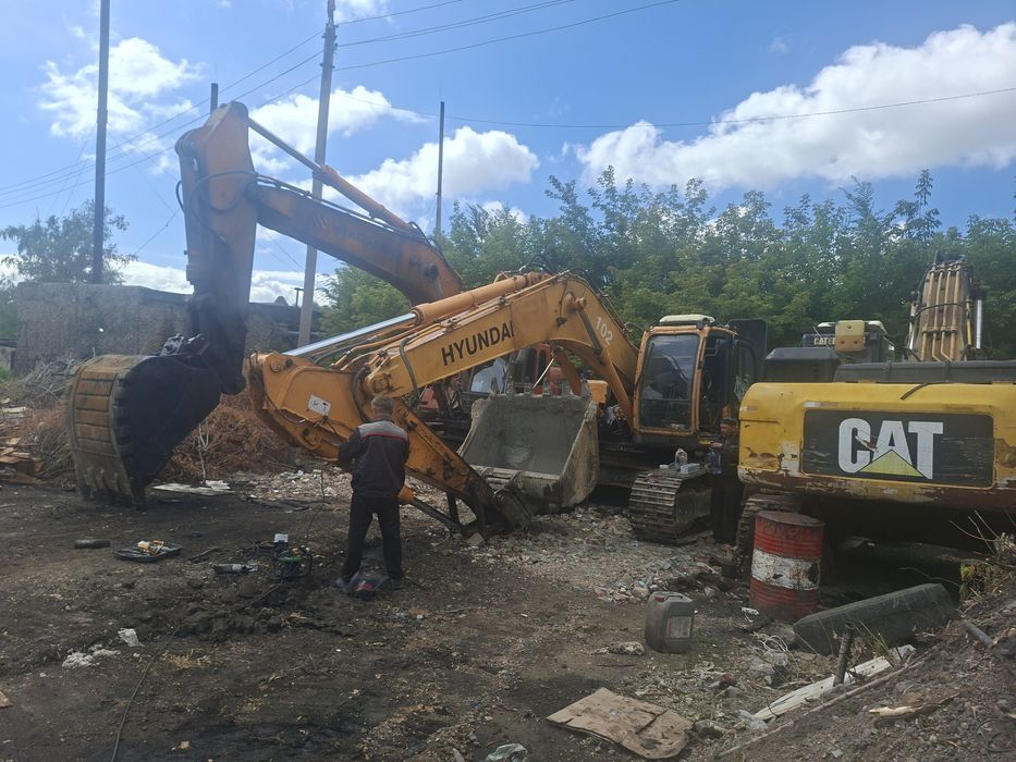 Услуги экскаватора