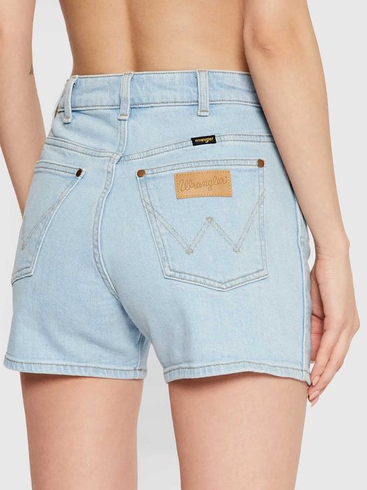 Wrangler Mom Denim Shorts ОРИГИНАЛНИ дамски къси дънки - 28