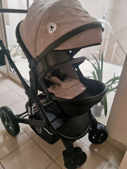 Детска количка 3 в 1 Lorelli Boston + чадър с UV защита