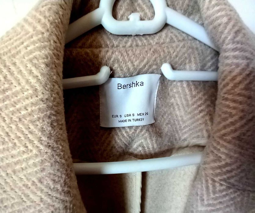 Палто, Яке Зара, Бершка, сиво, бежово, горчица, шал леопард